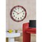 Infinity Instruments Skipper 16 in. Wall Clock Red 20309RD-4547 - alternate 6